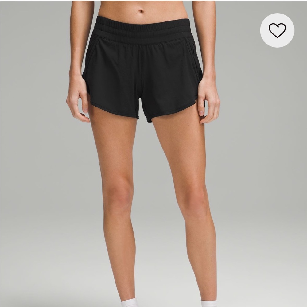 Lululemon Black Track That Short Low Rise 4”
Previously known as tracker short